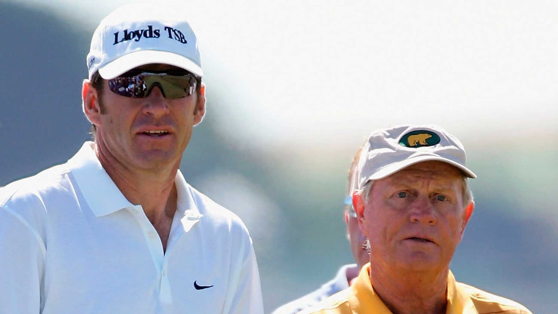 Nick Faldo, Jack Nicklaus