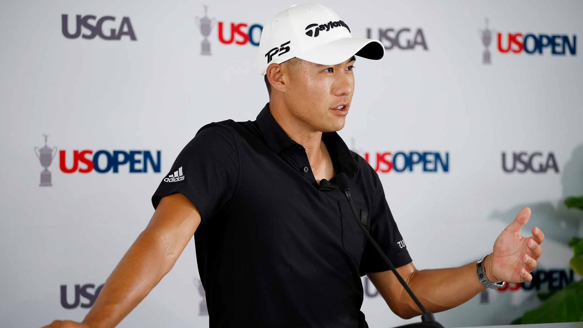 Collin Morikawa says he's tired of LIV's distraction.