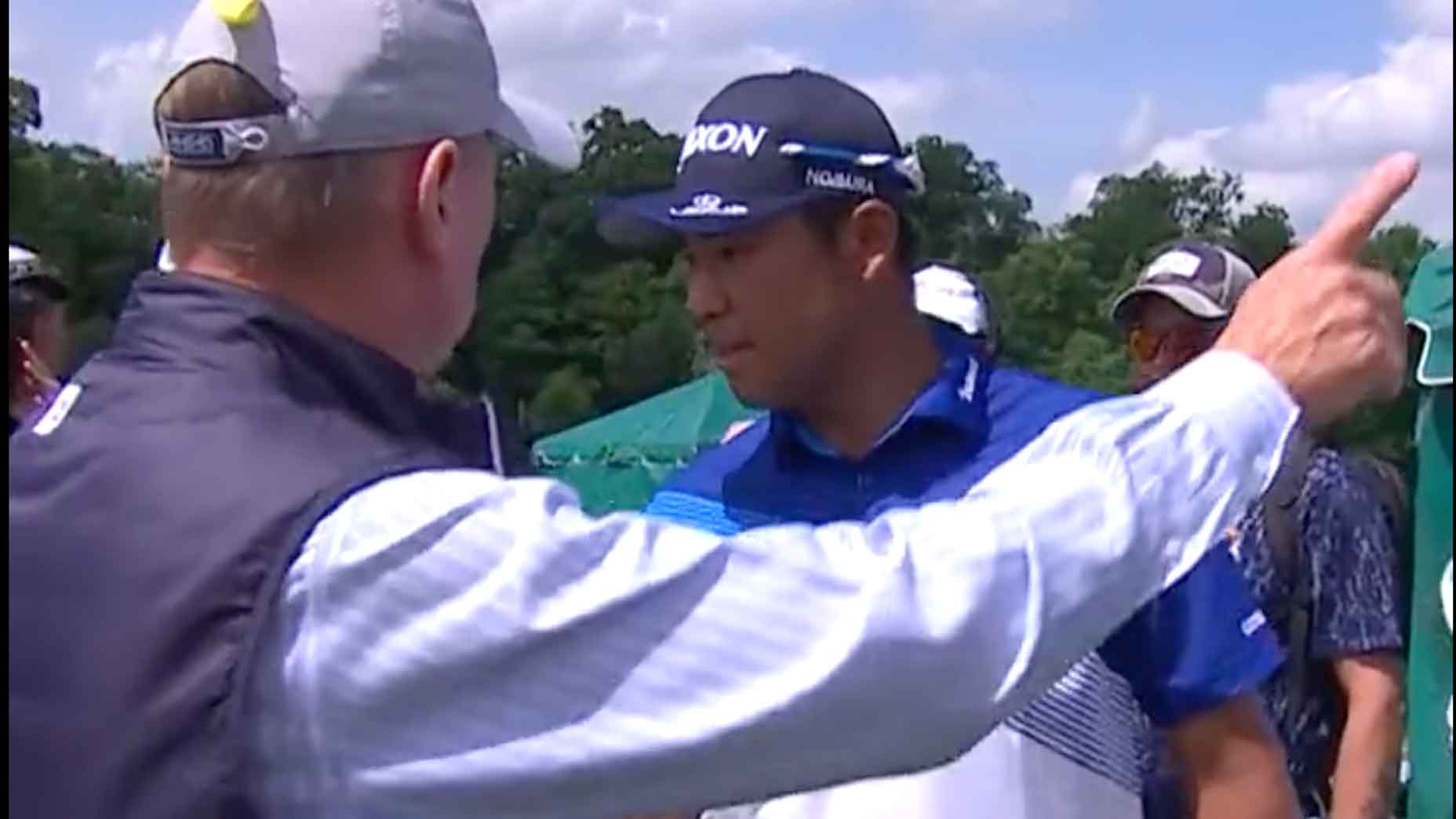 Hideki Matsuyama, Steve Rintoul