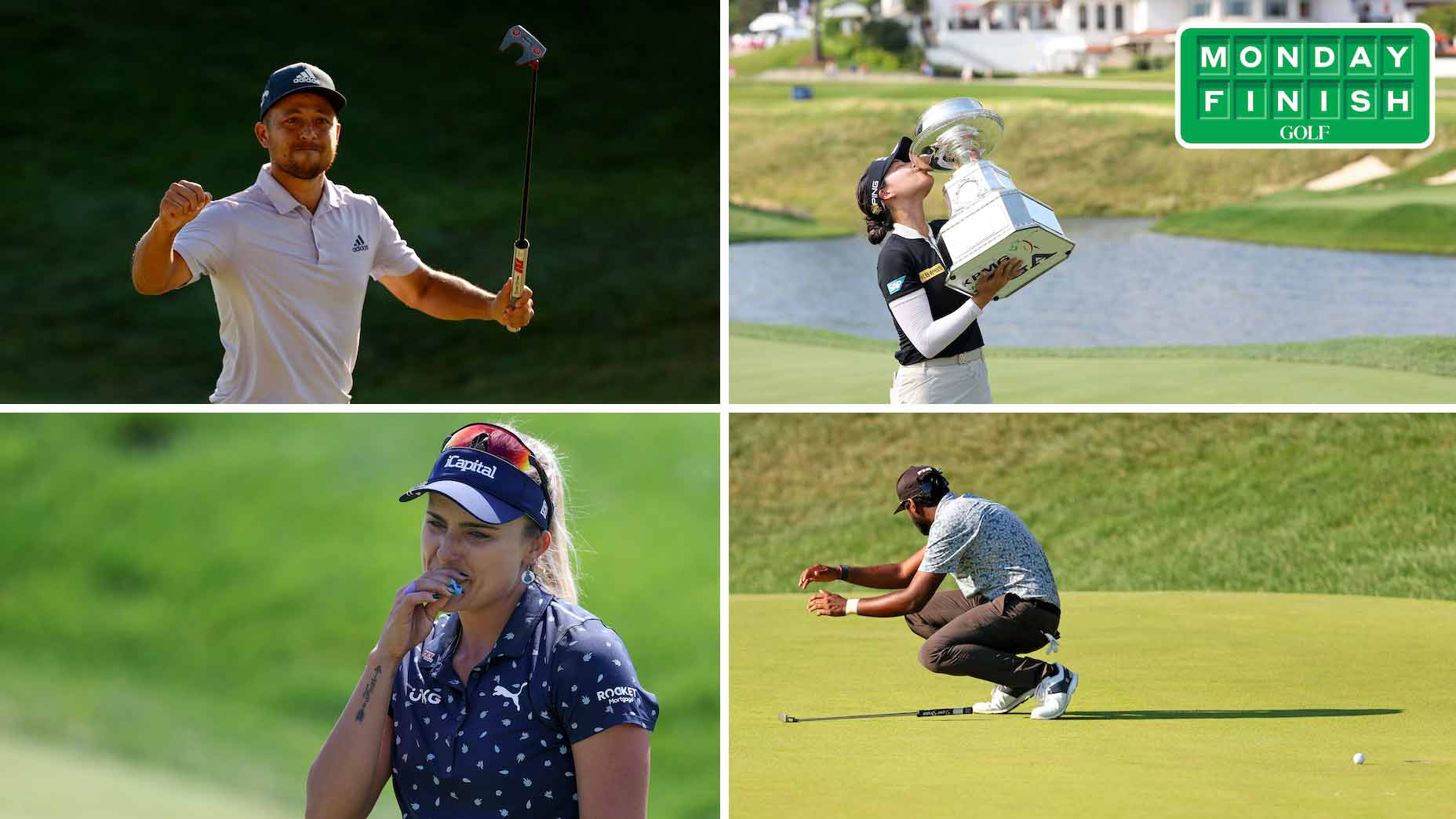 Xander Schauffele, In Gee Chun, Lexi Thompson and Sahith Theegala.