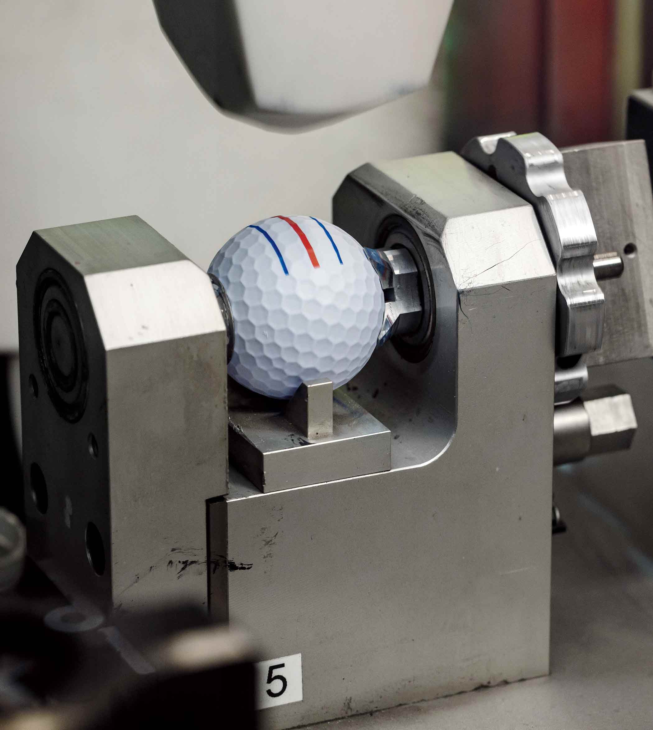 A look inside the Callaway ball plant.