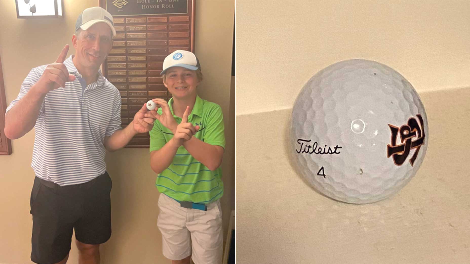 Ricardo Hernandez (left) and Preston Miller went into the record books on Thursday.