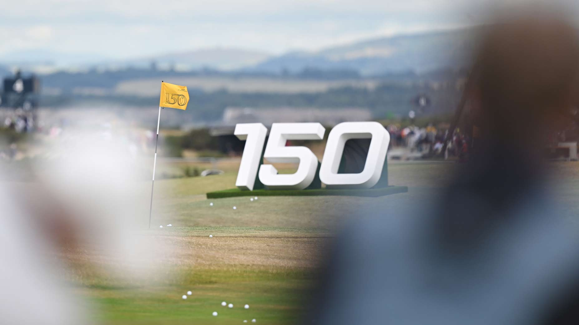 Practice range at 2022 Open Championship at St. Andrews