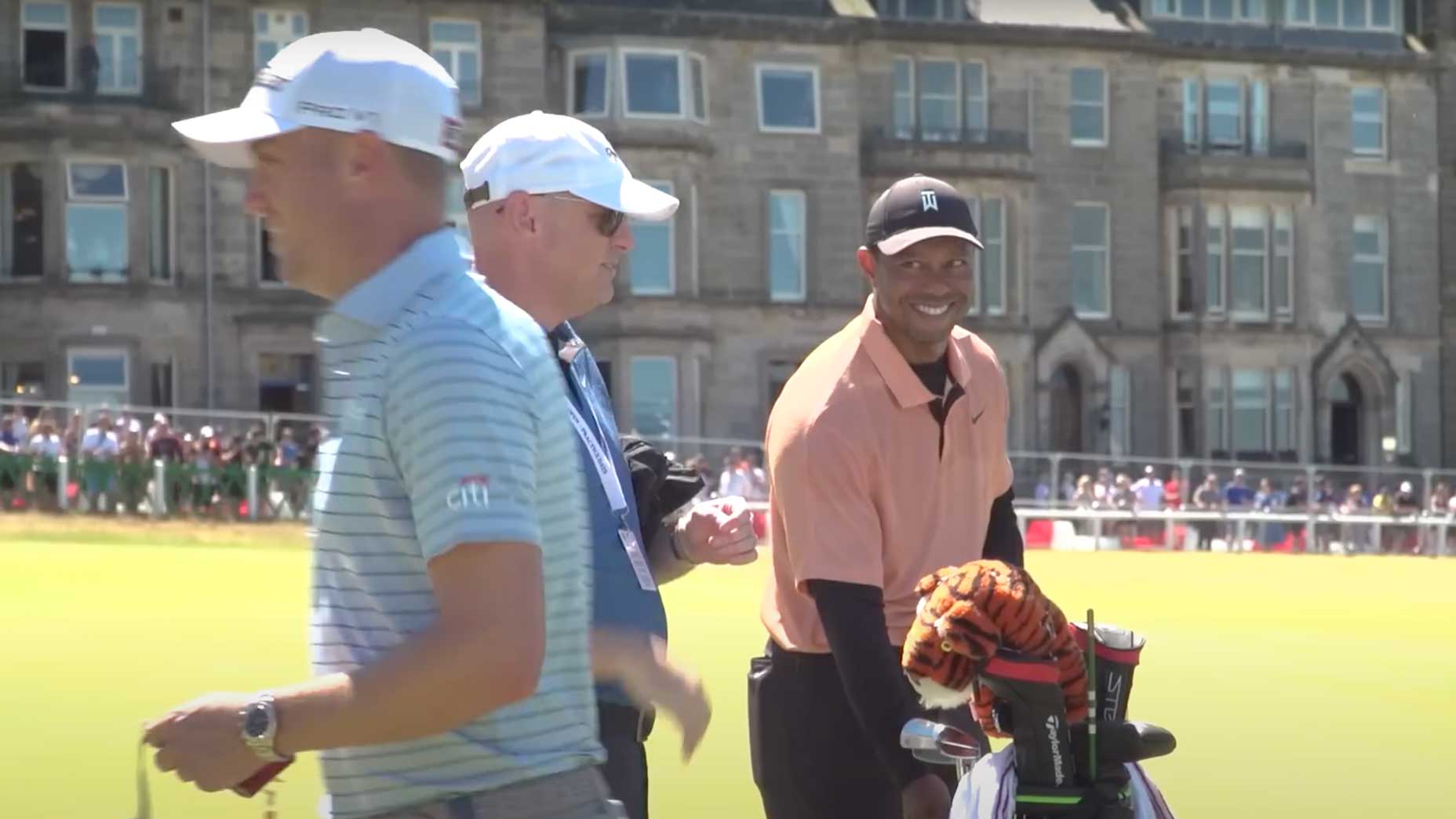 Tiger Woods, Justin Thomas