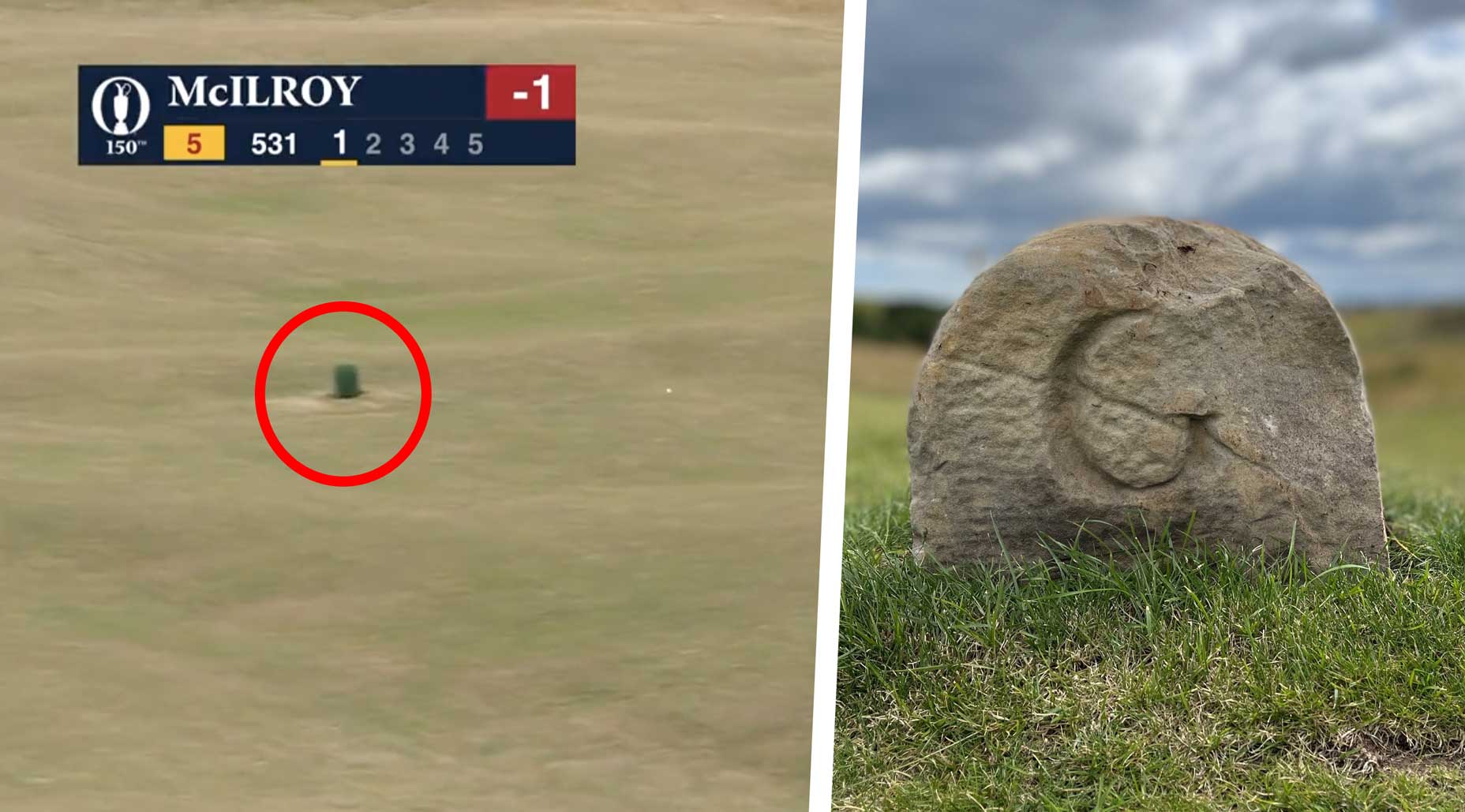 st. andrews march stone