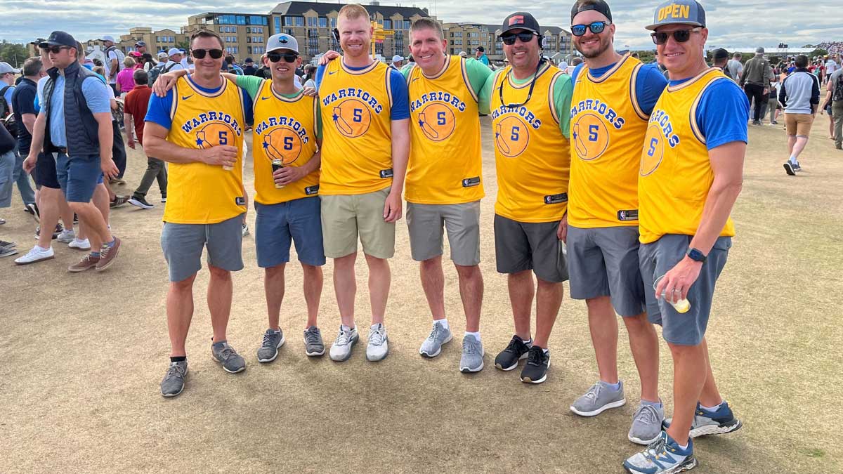 college pals at open