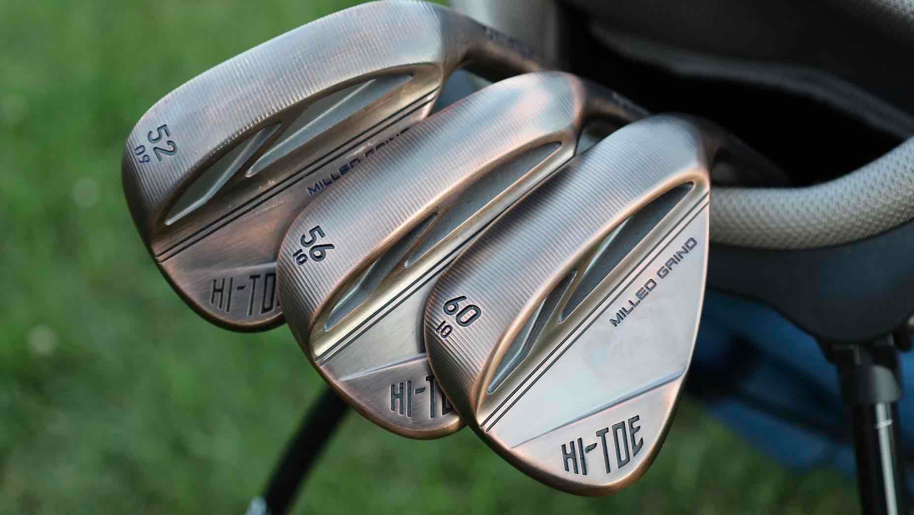 Taylormade Hi Toe 3 wedges