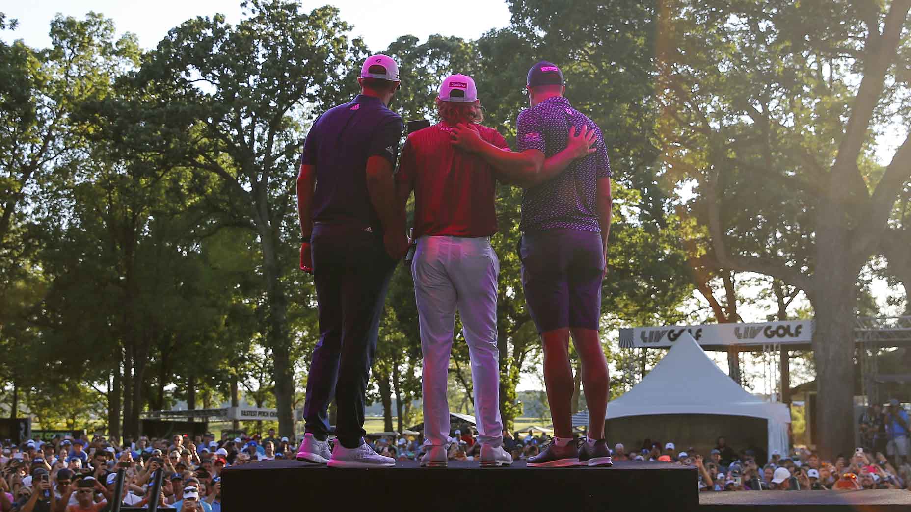 LIV Golf chicago ceremony