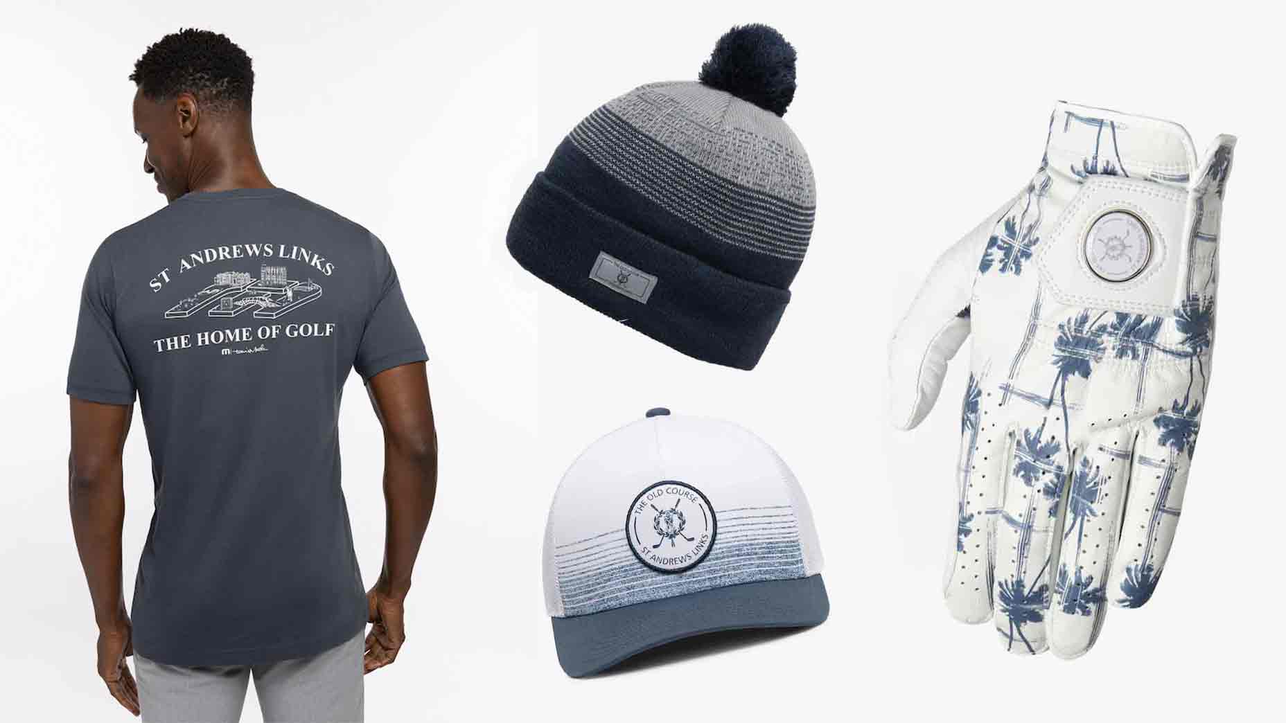 This unique TravisMathew collection combines So-Cal style with St. Andrews heritage