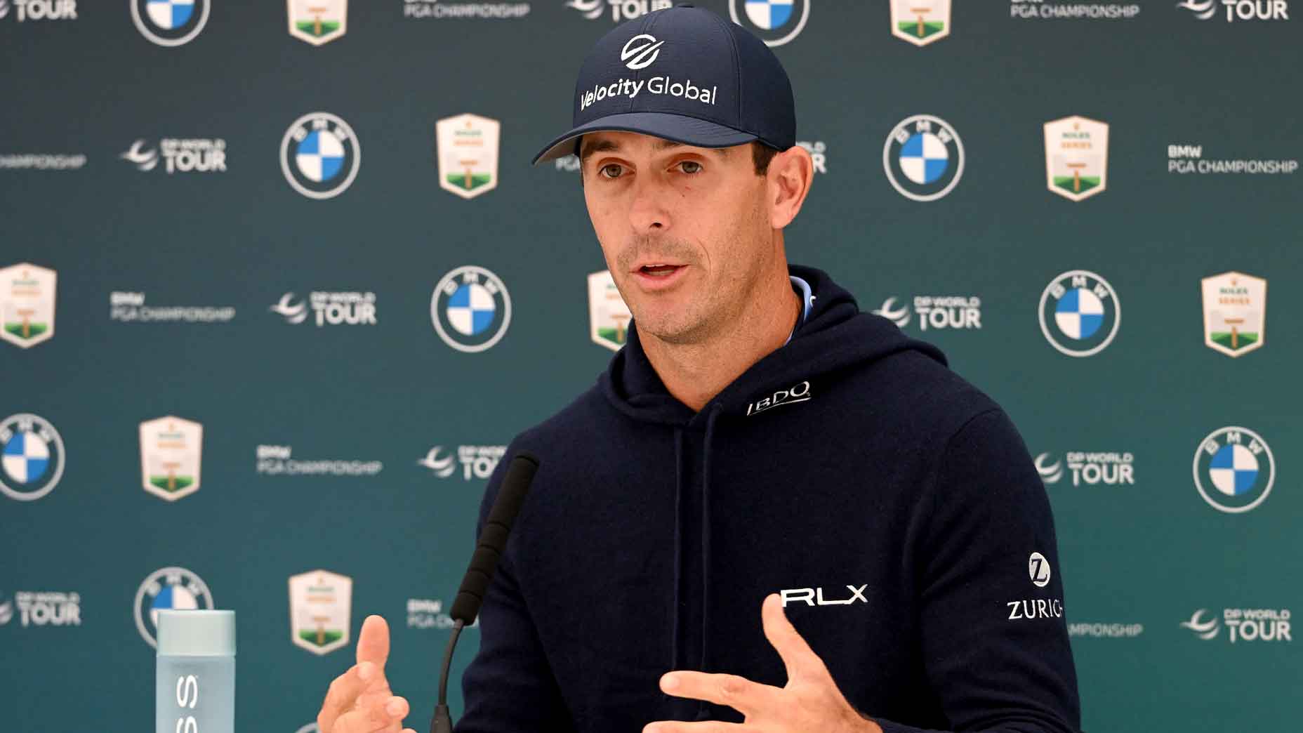 billy horschel speaks to media