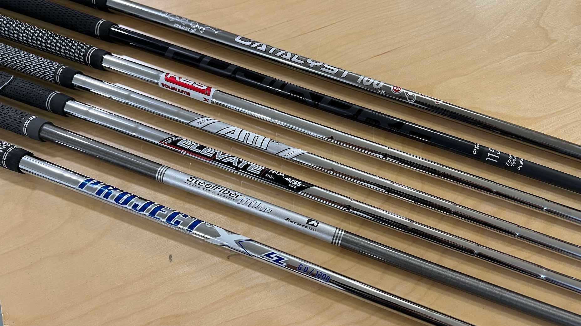 golf shafts weight