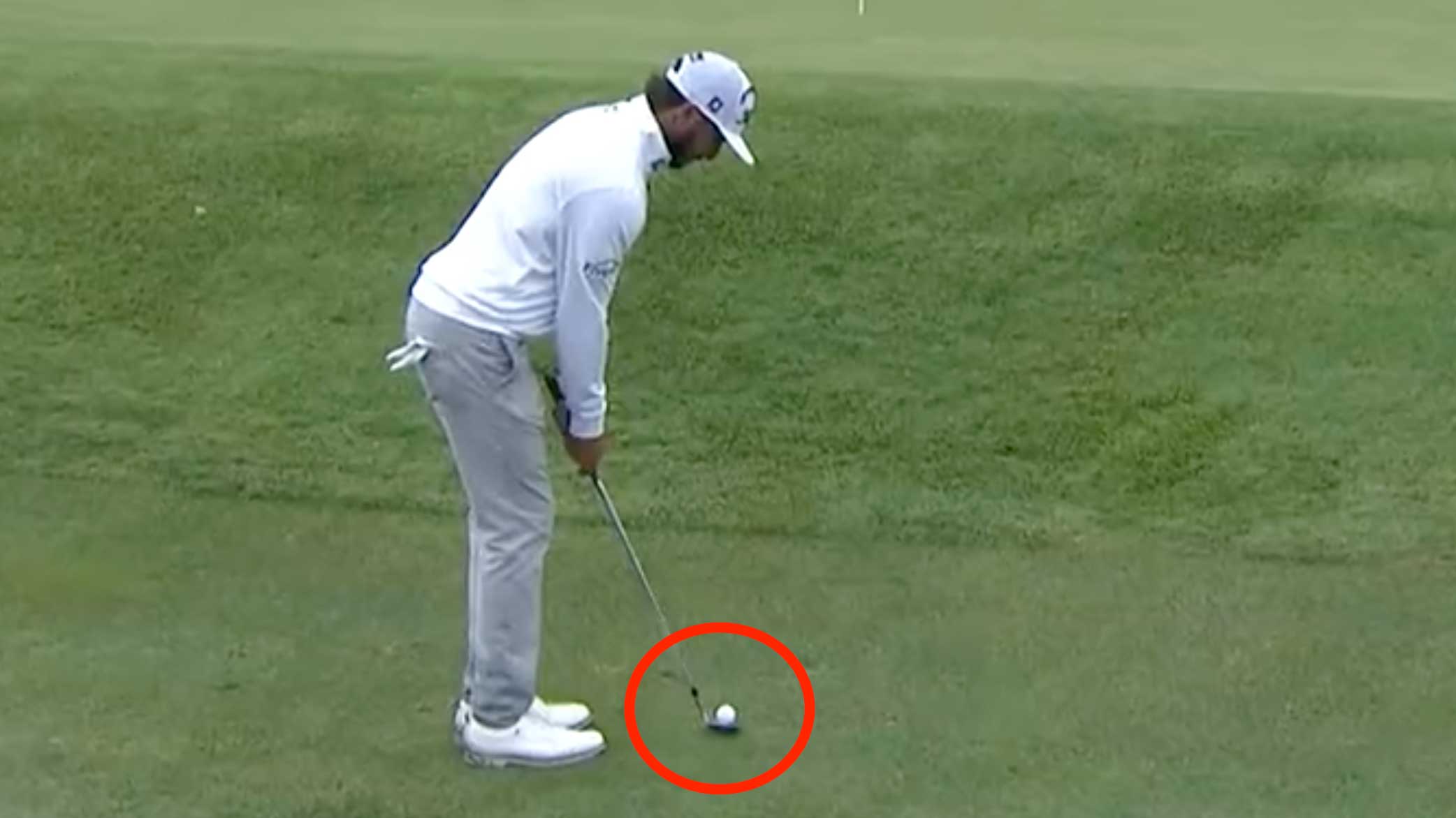 max homa chip shot 72nd hole fortinet