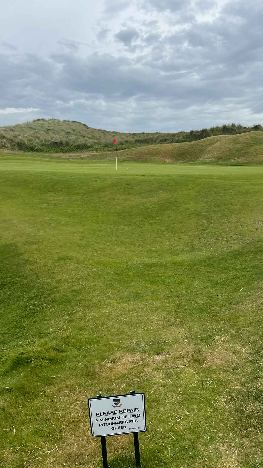 4th hole at cruden bay
