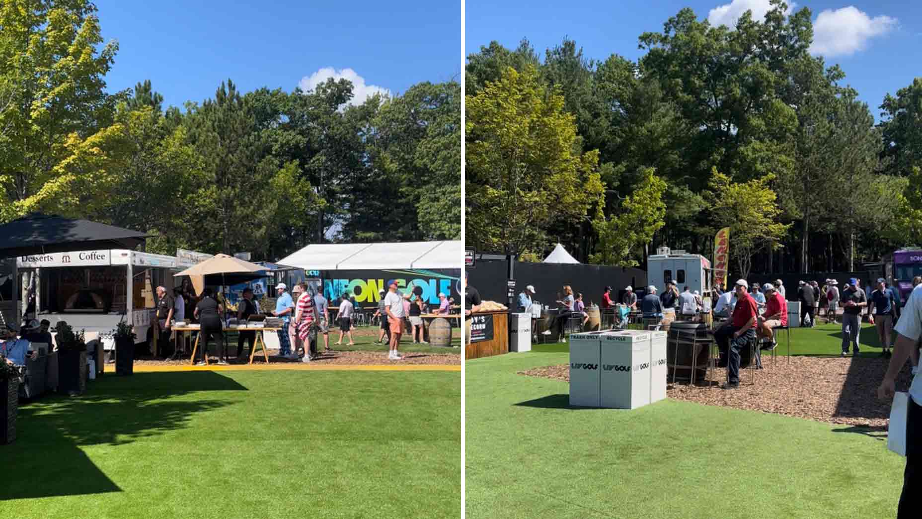 There were plenty of fans in attendance on Sunday