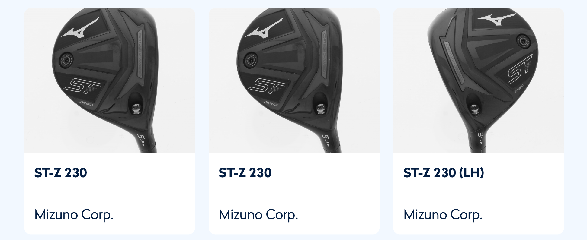 2023 Mizuno ST fairway woods 230