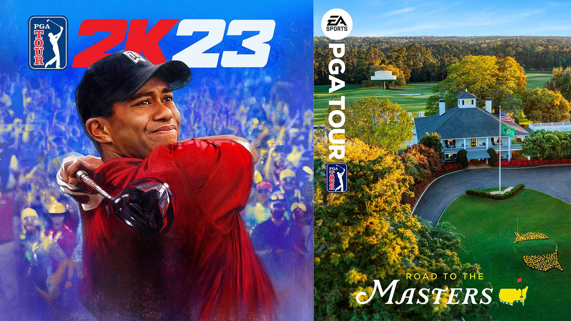 Tiger Woods or the Masters? Two new golf video games present consumers a choice