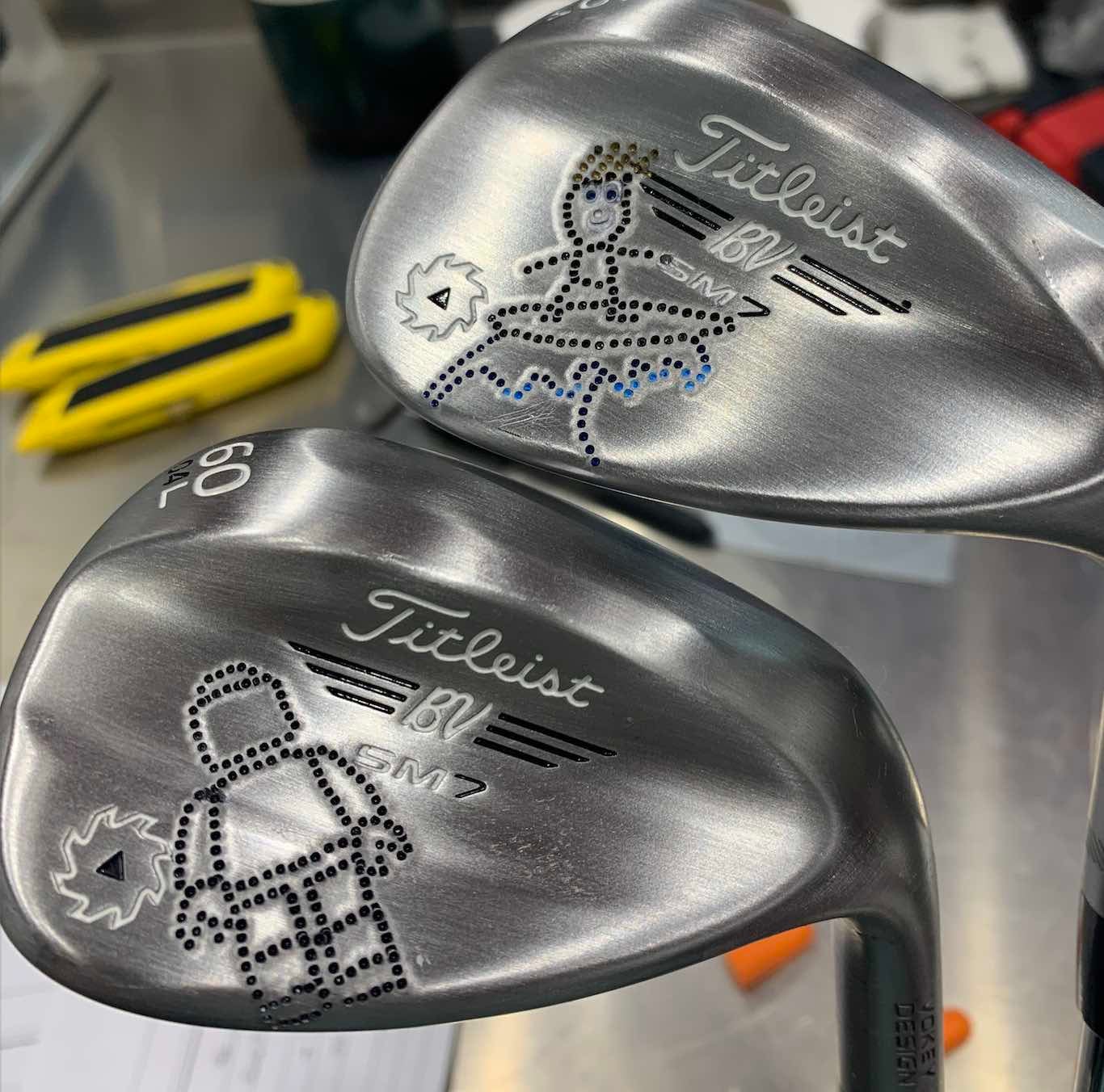 Aaron Dill Lego man vokey stamp