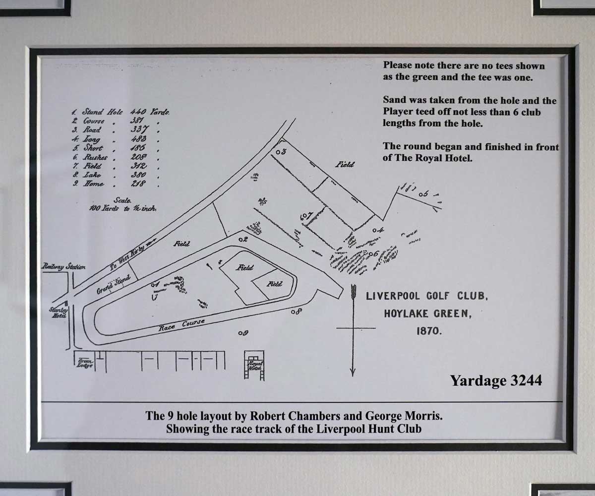 liverpool golf club race track
