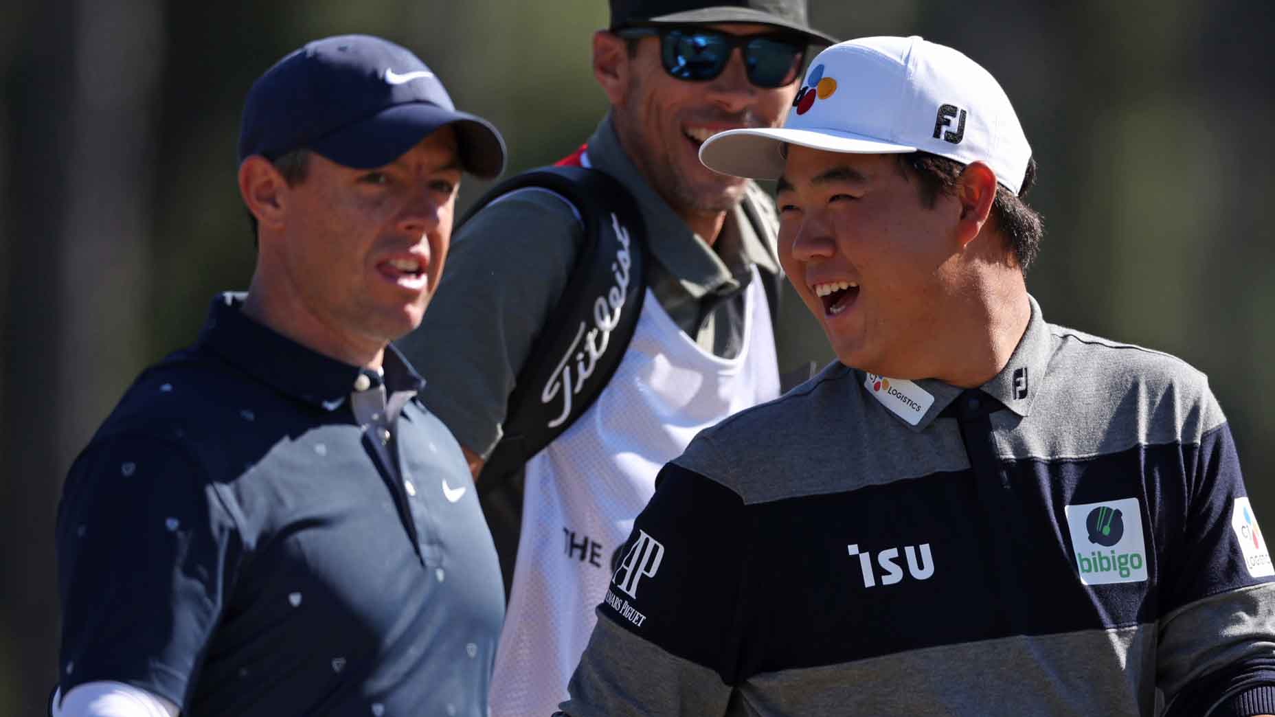 Rory McIlroy, Tom Kim