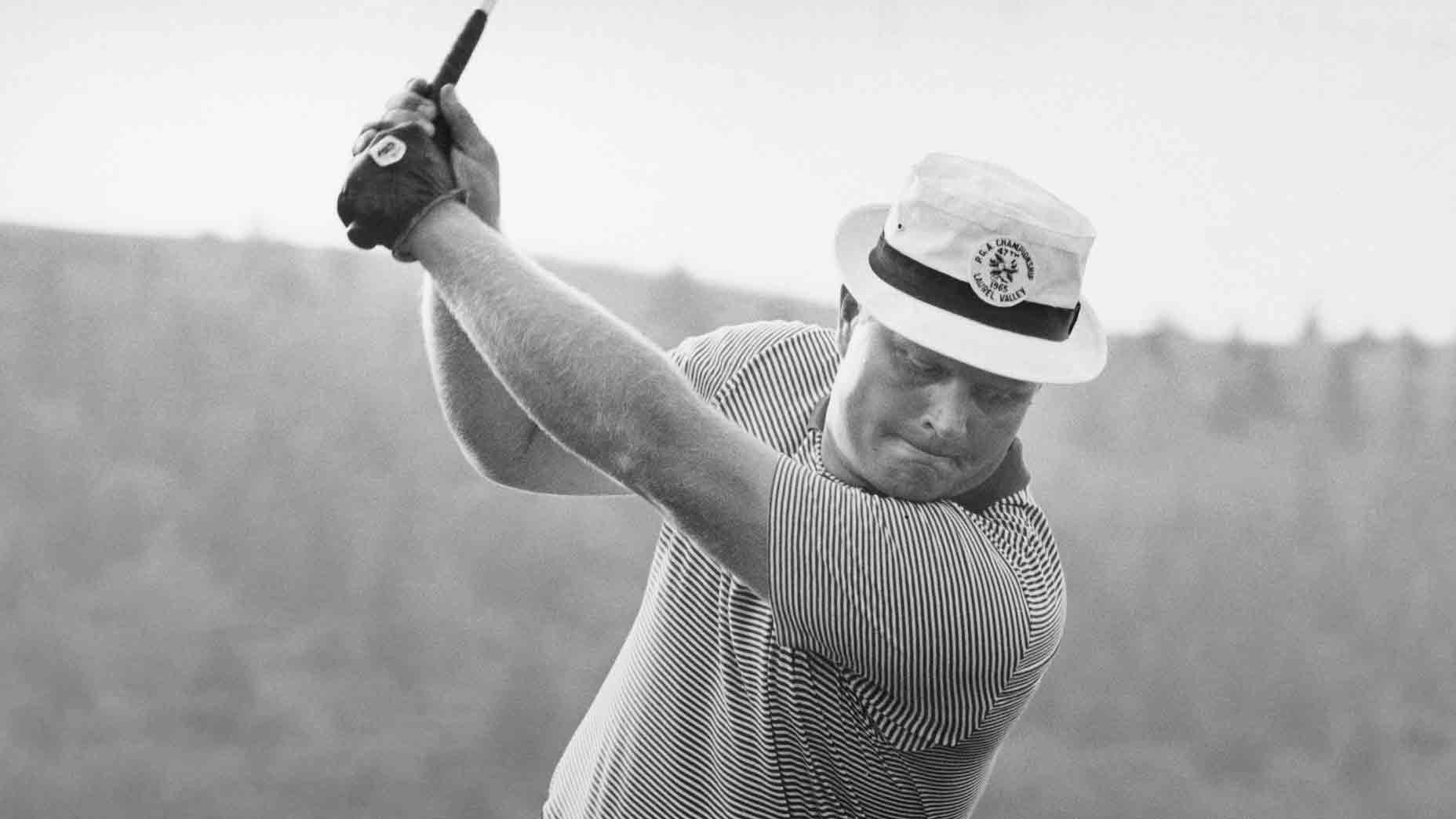 Jack Nicklaus flying elbow