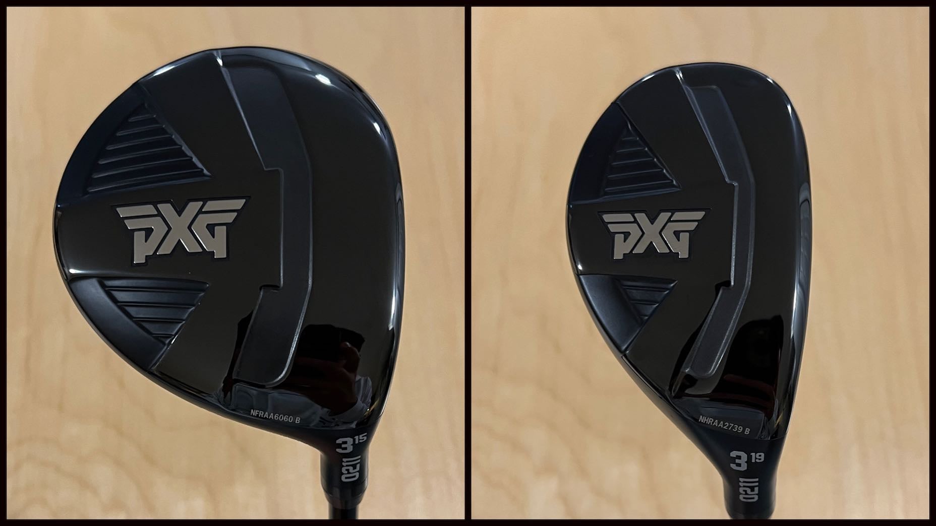 PXG 0211 fairway and hybrid