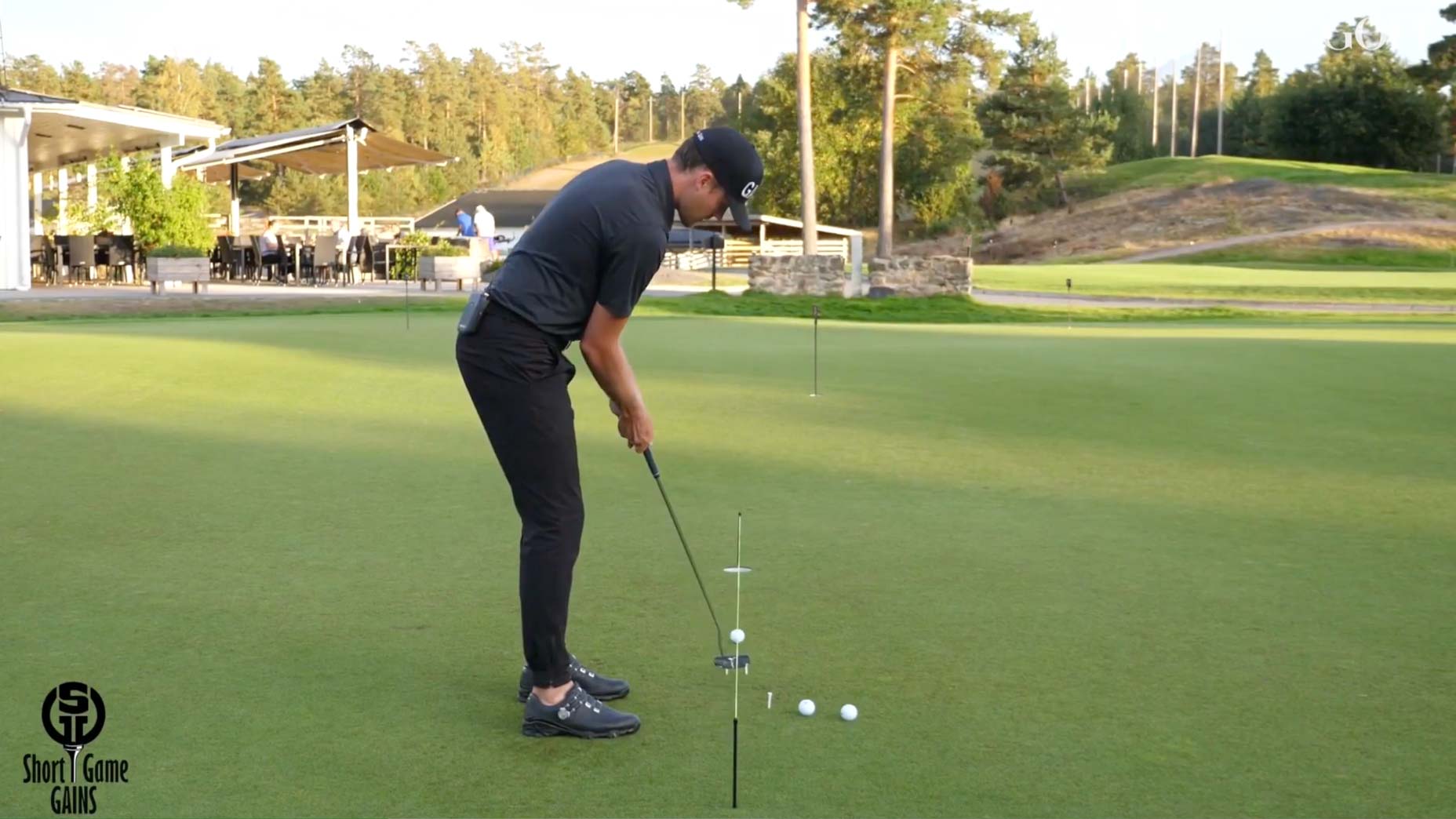 Short Game Gains co-founder Fredrik Lindblom.