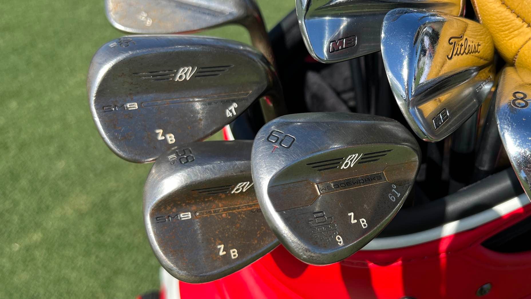 Zac Blair wedges vokey 2023