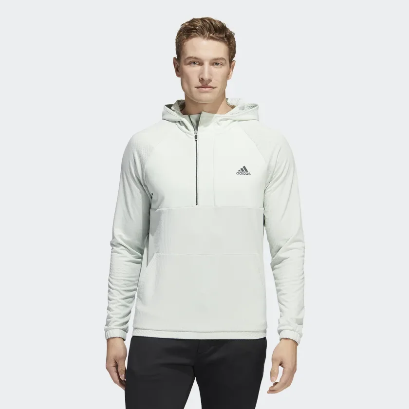 Linen white (not green, it's in the color name, but trust me this is not green- it's white) quarter zip nike hoodie