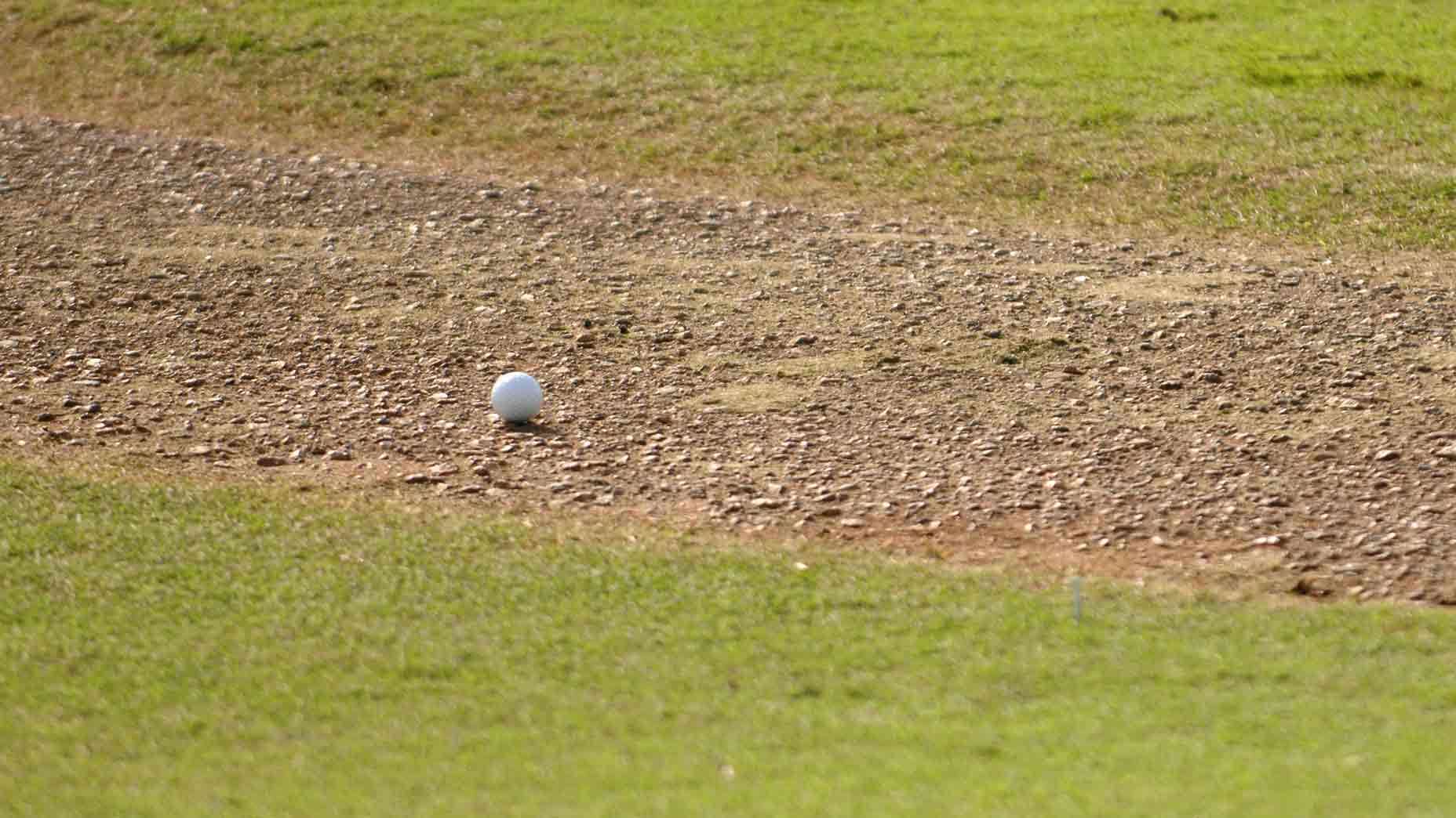 Rules Guy: What do you do when a free club-length of relief ends up on a cart path?