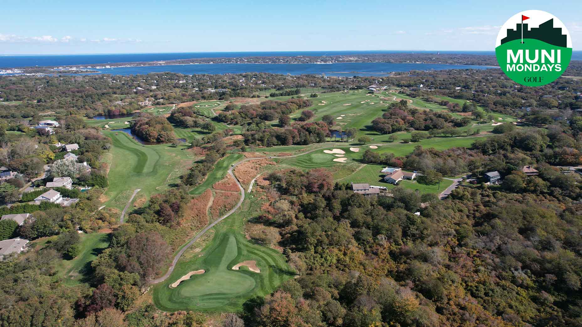 montauk downs overhead shot
