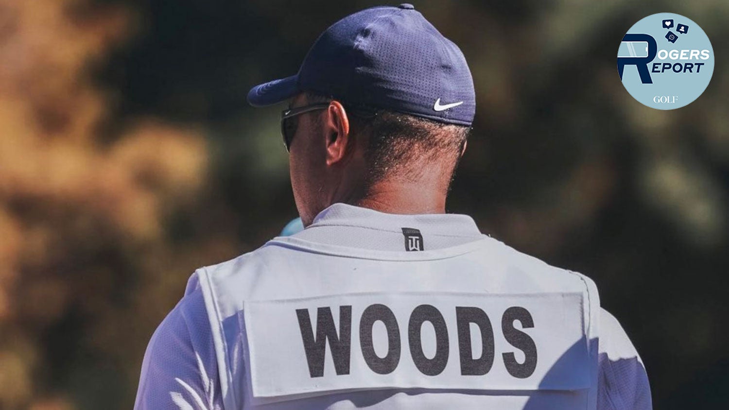 Tiger on the bag for Charlie