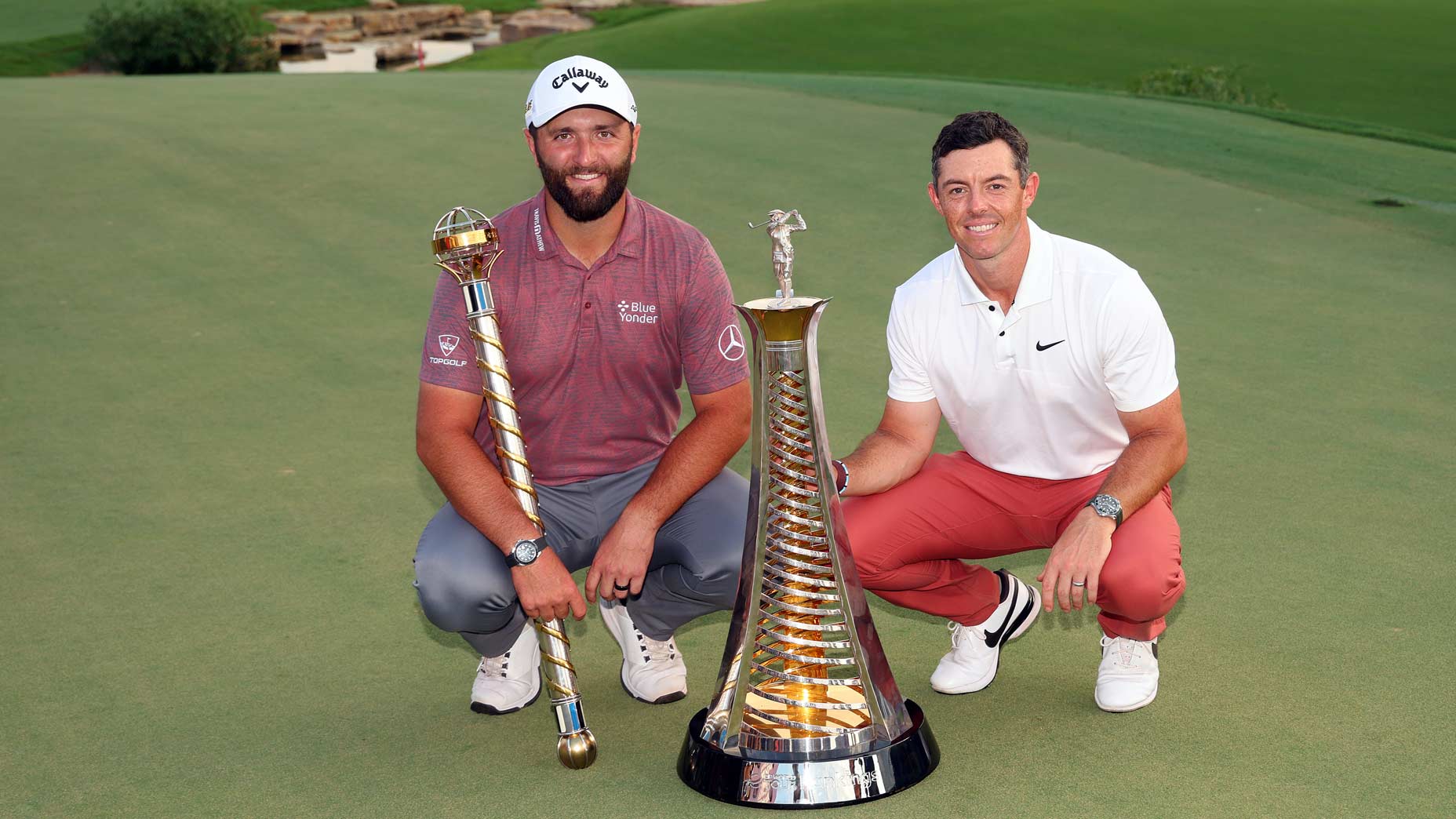 Jon Rahm, Rory McIlroy emerge as symbolic, fitting winners at DP World season finale