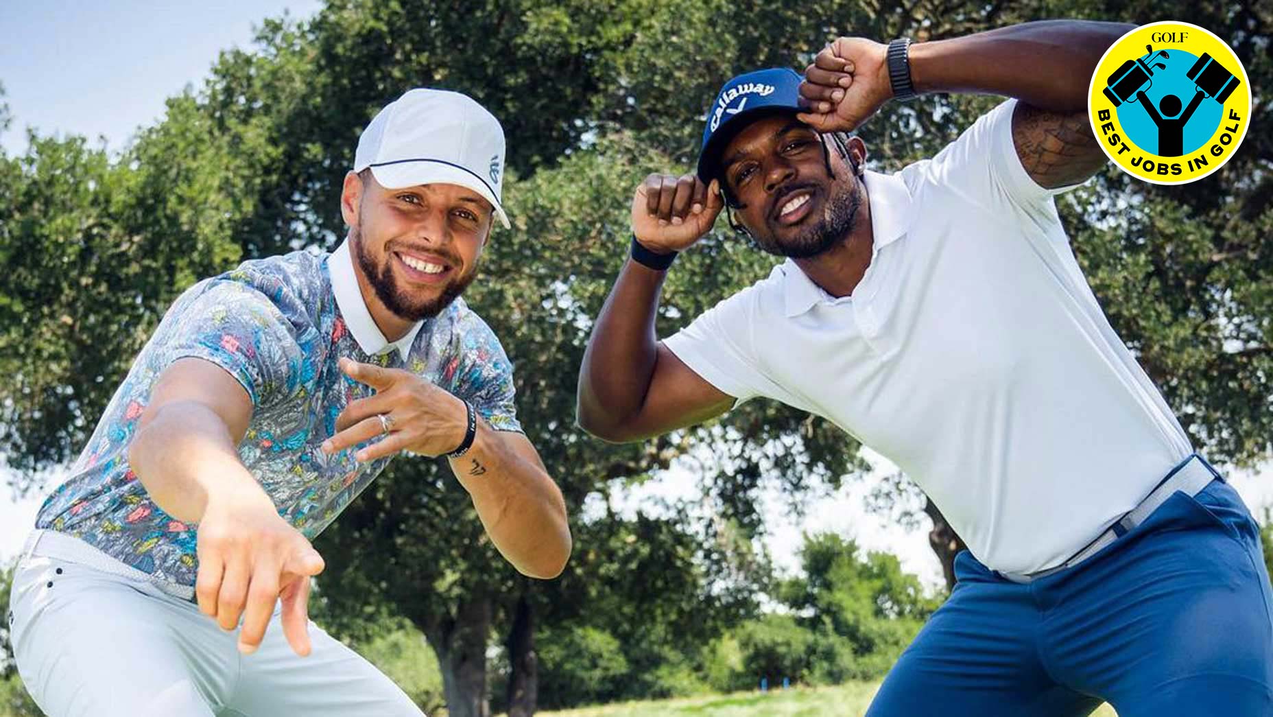 Roger Steele and Steph Curry.