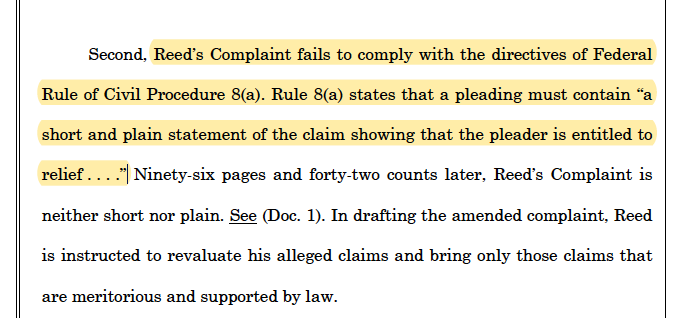 patrick reed lawsuit