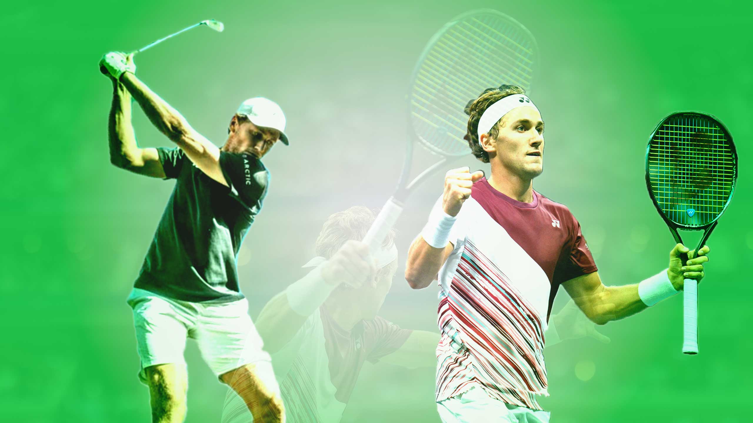 He's the fourth-best tennis player in the world, and he can beat you at golf