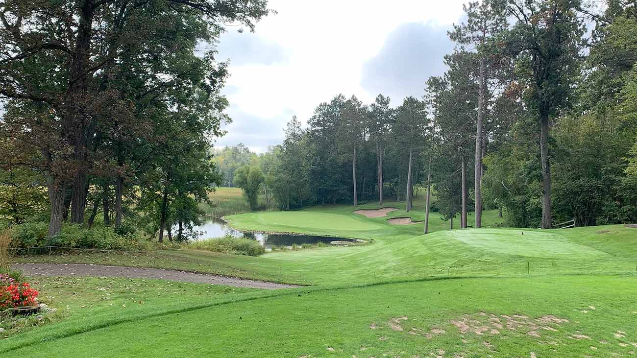 A view of The Pines at Grand View Lodge.