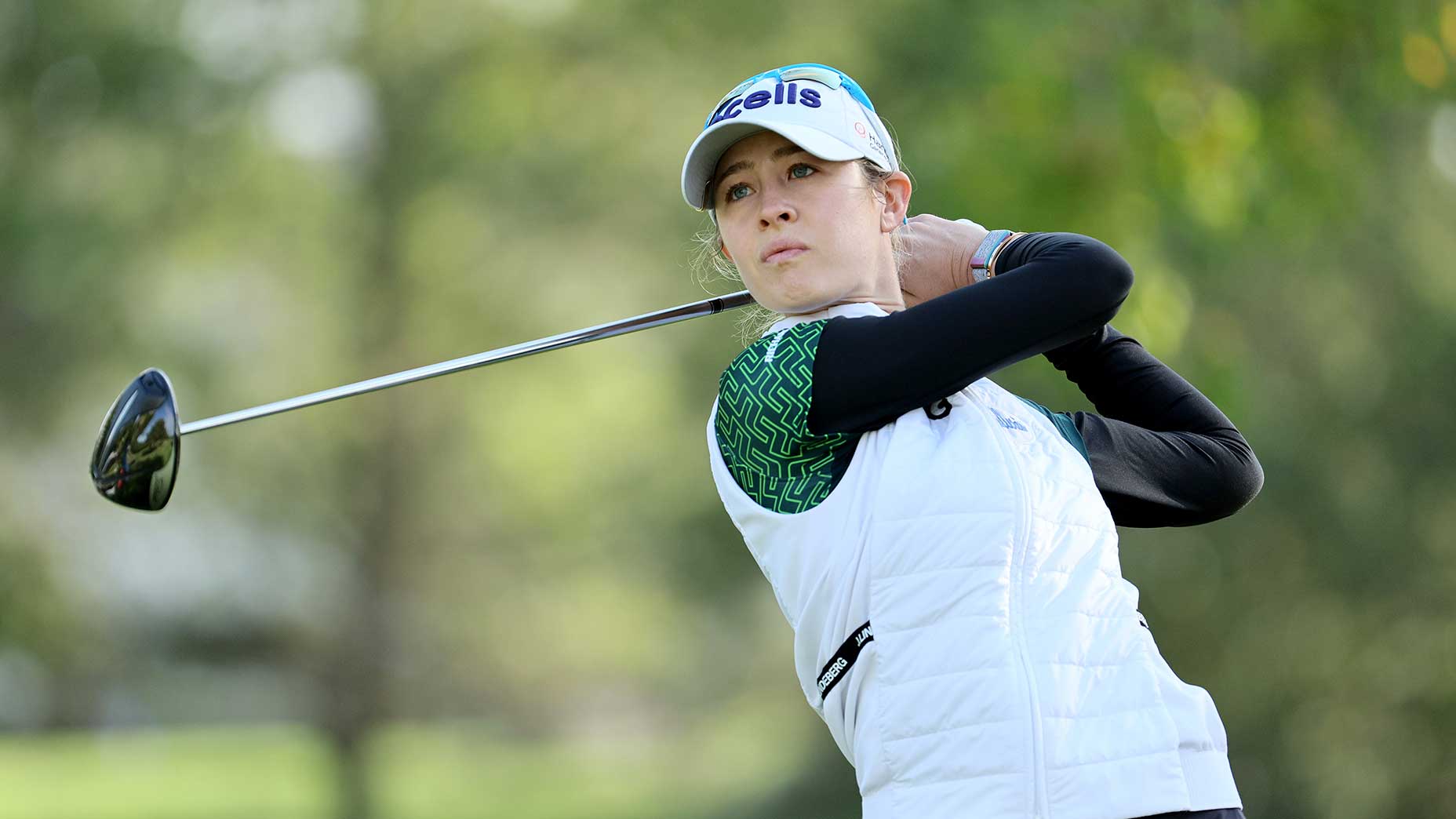 Nelly Korda is defending at the Pelican Women's Championship, but that's not what she calls 'stressful' right now
