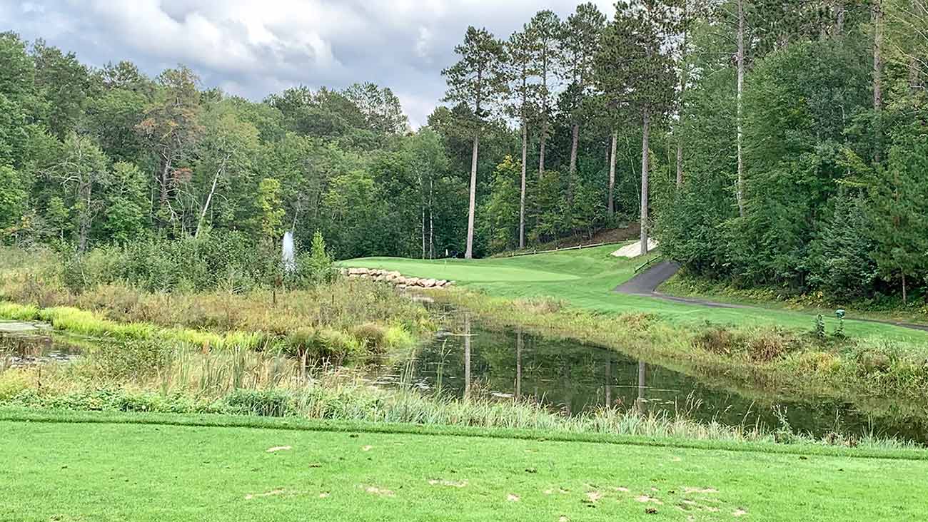 A view of The Pines at Grand View Lodge.