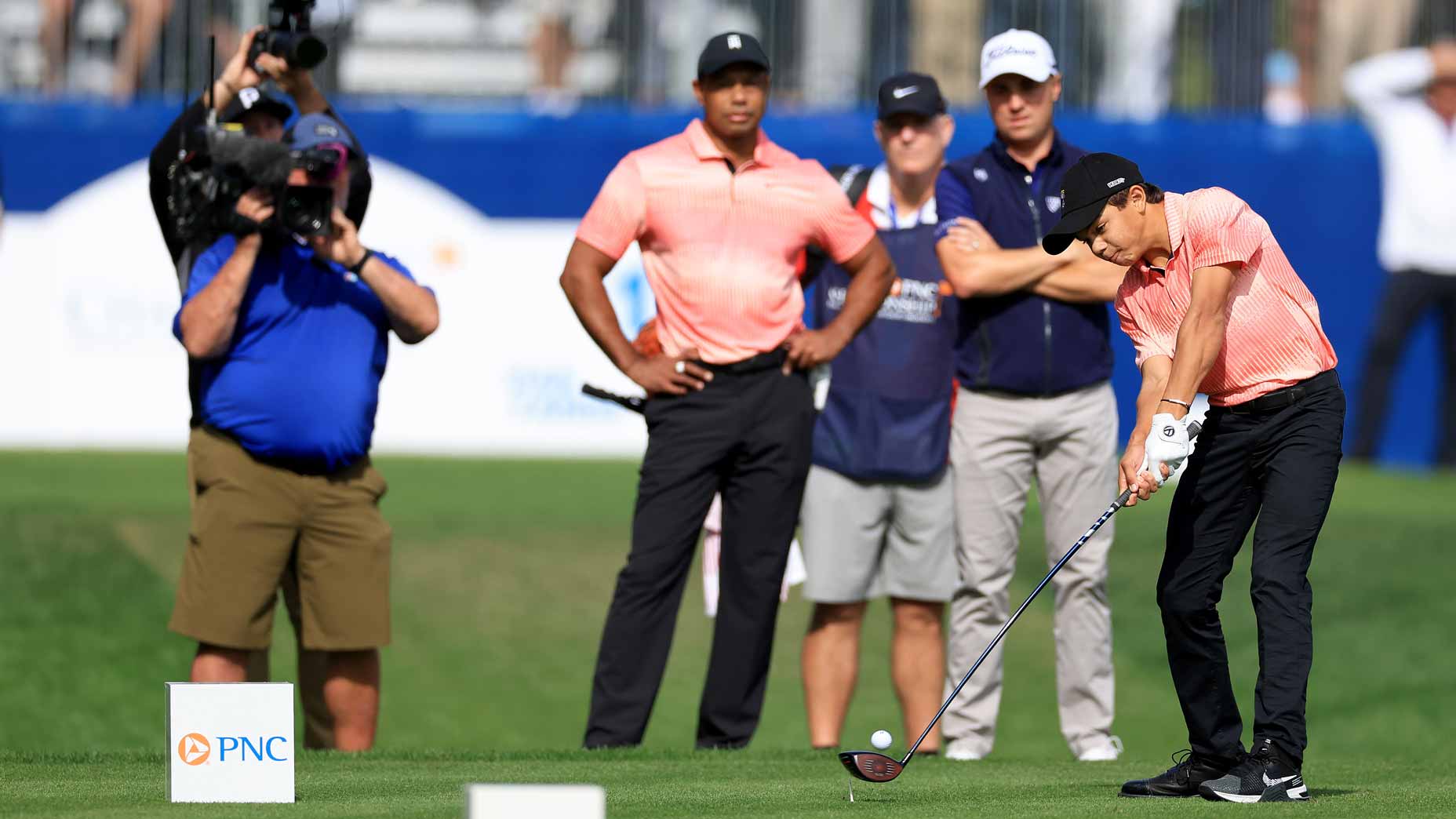 How to watch Tiger Woods at the 2022 PNC on Sunday: TV schedule, tee times