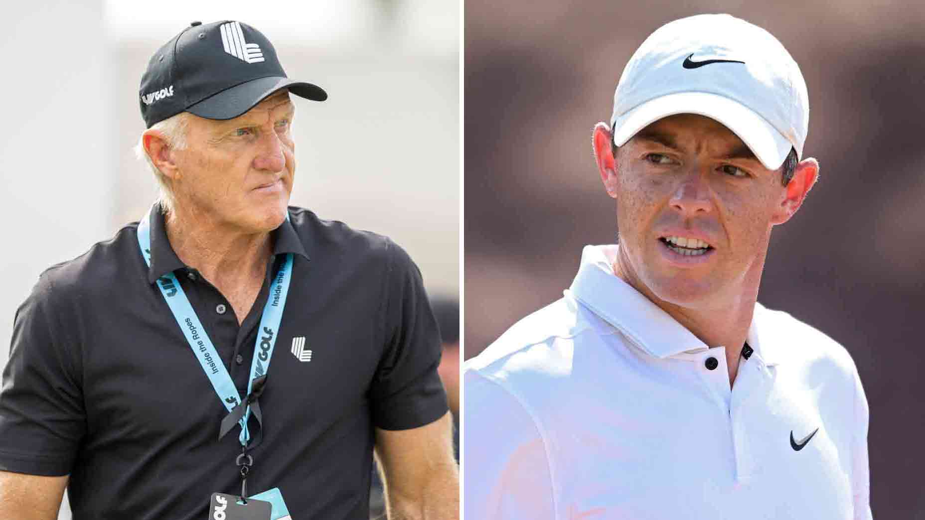 LIV critic Rory McIlroy would be welcome to join LIV, Greg Norman says