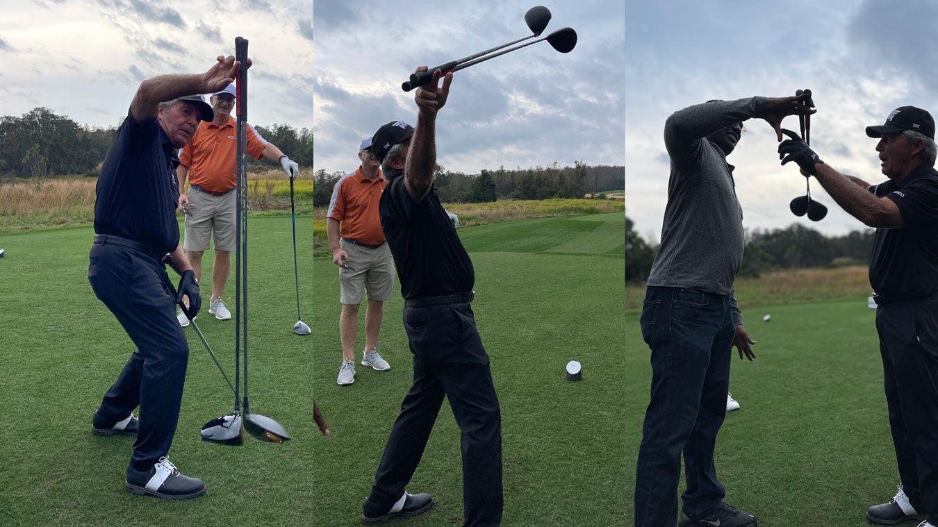 Gary Player's balancing act