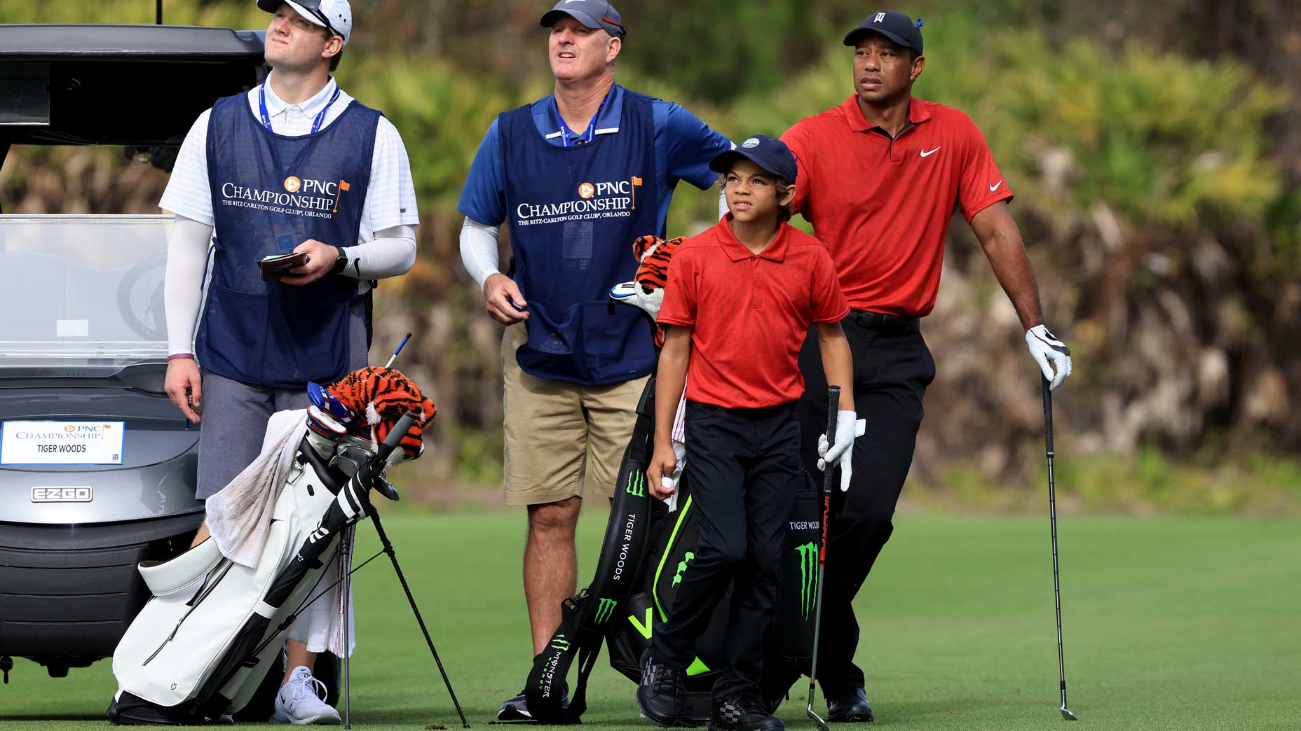 2022 PNC schedule: Tiger, Charlie, tee times, format, and more