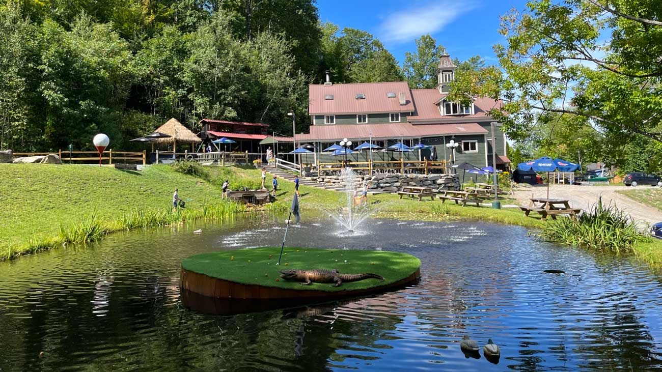 vermont par 3 at off the rails