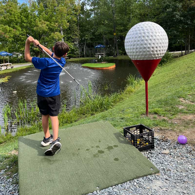 vermont par 3 at off the rails