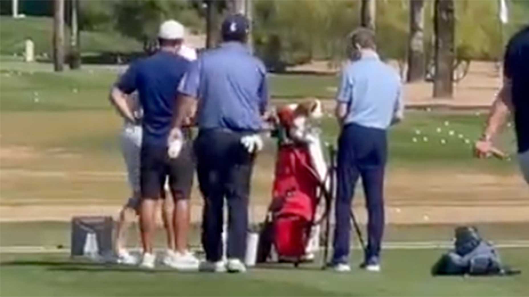 Patrick Reed and Rory McIlroy