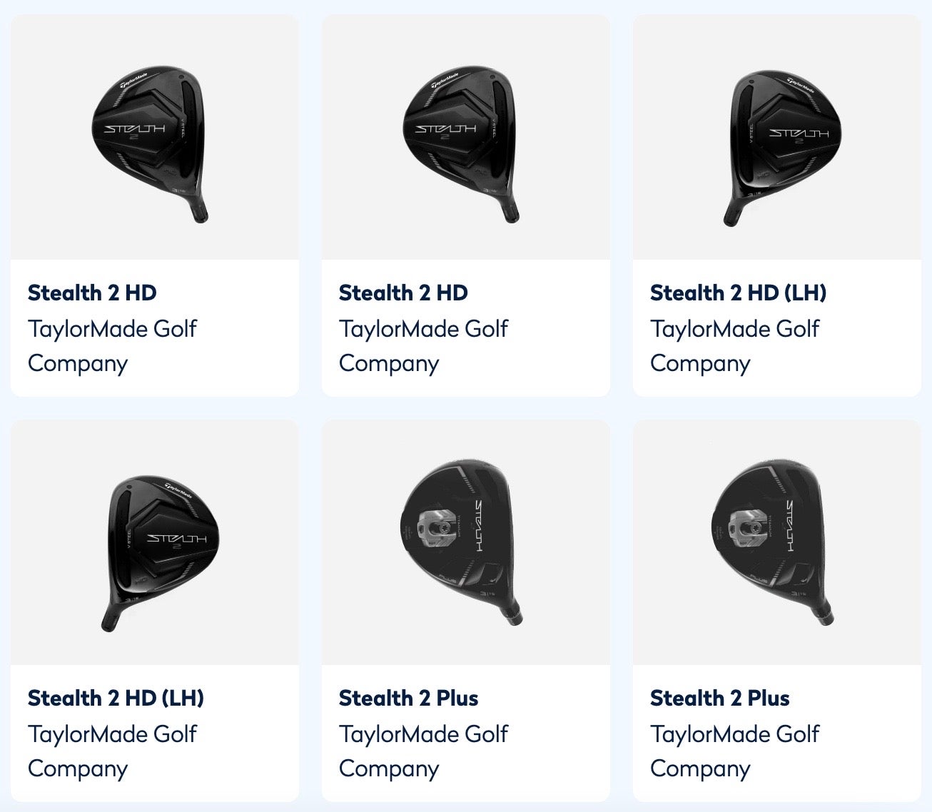 TaylorMade Stealth2 fairways