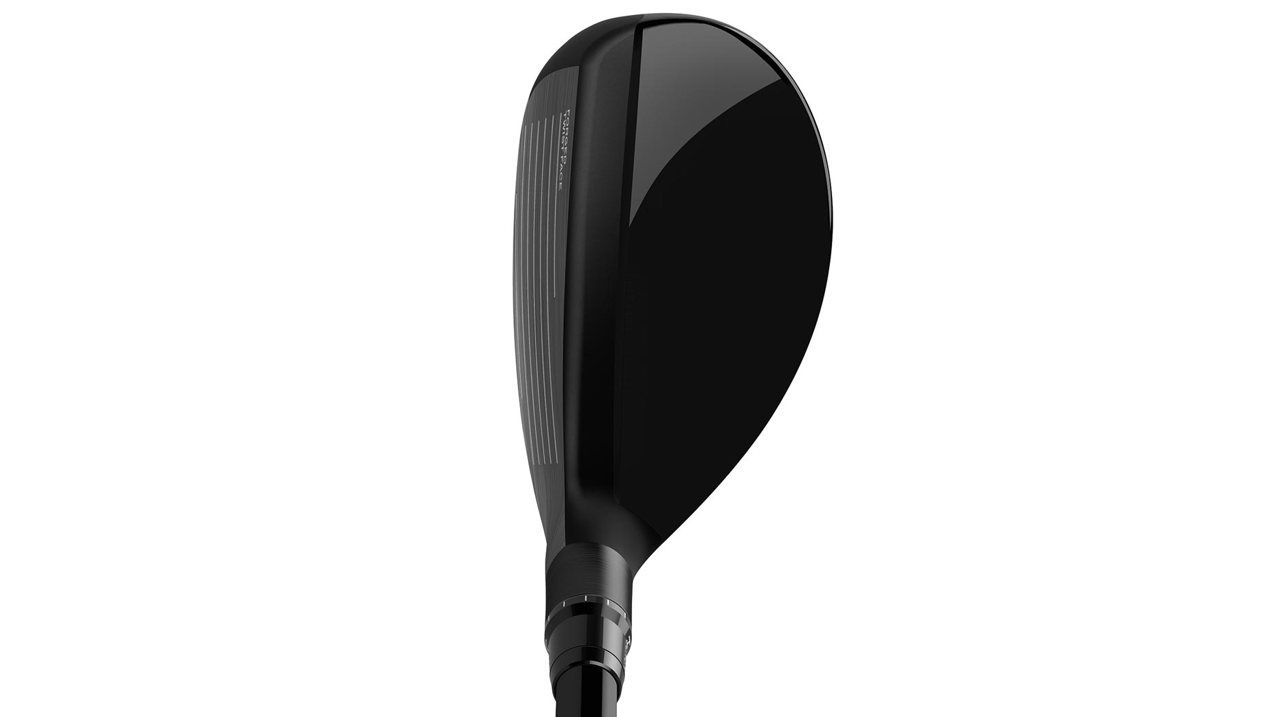 TaylorMade Stealth 2 Plus hybrid at address