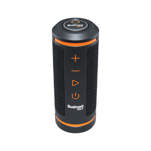 Wingman - Unleash your inner DJ on the course with Wingman. This “first of its kind” product combines high quality audio with the ability to receive audible GPS distances, conveniently mounts to your cart bar via BITE magnetic technology.