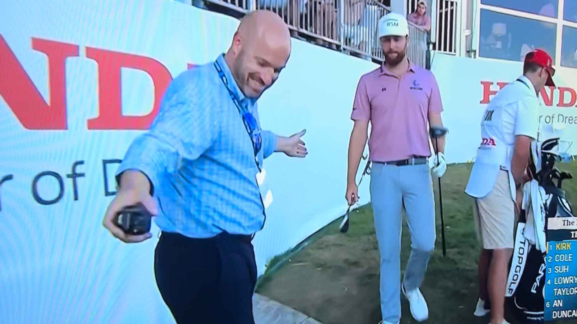 Chris Kirk, Ken Tackett