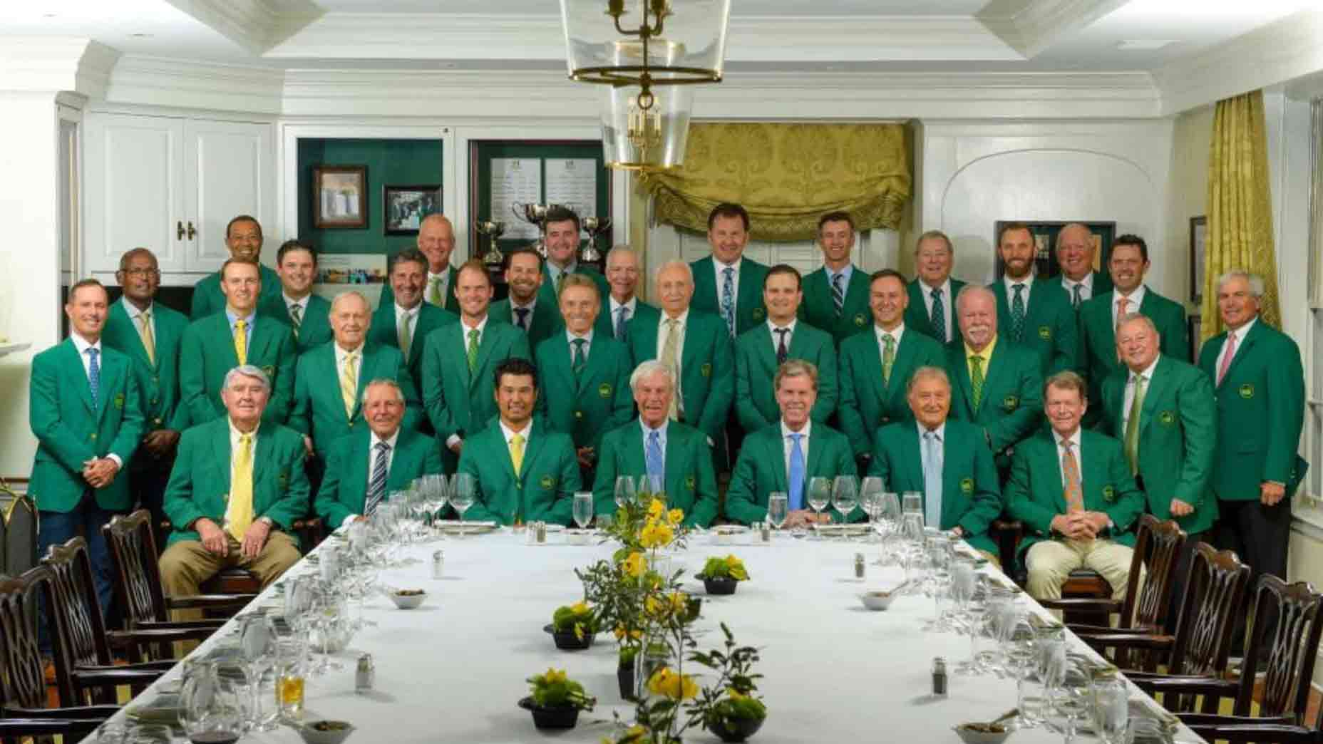 Masters Champions dinner